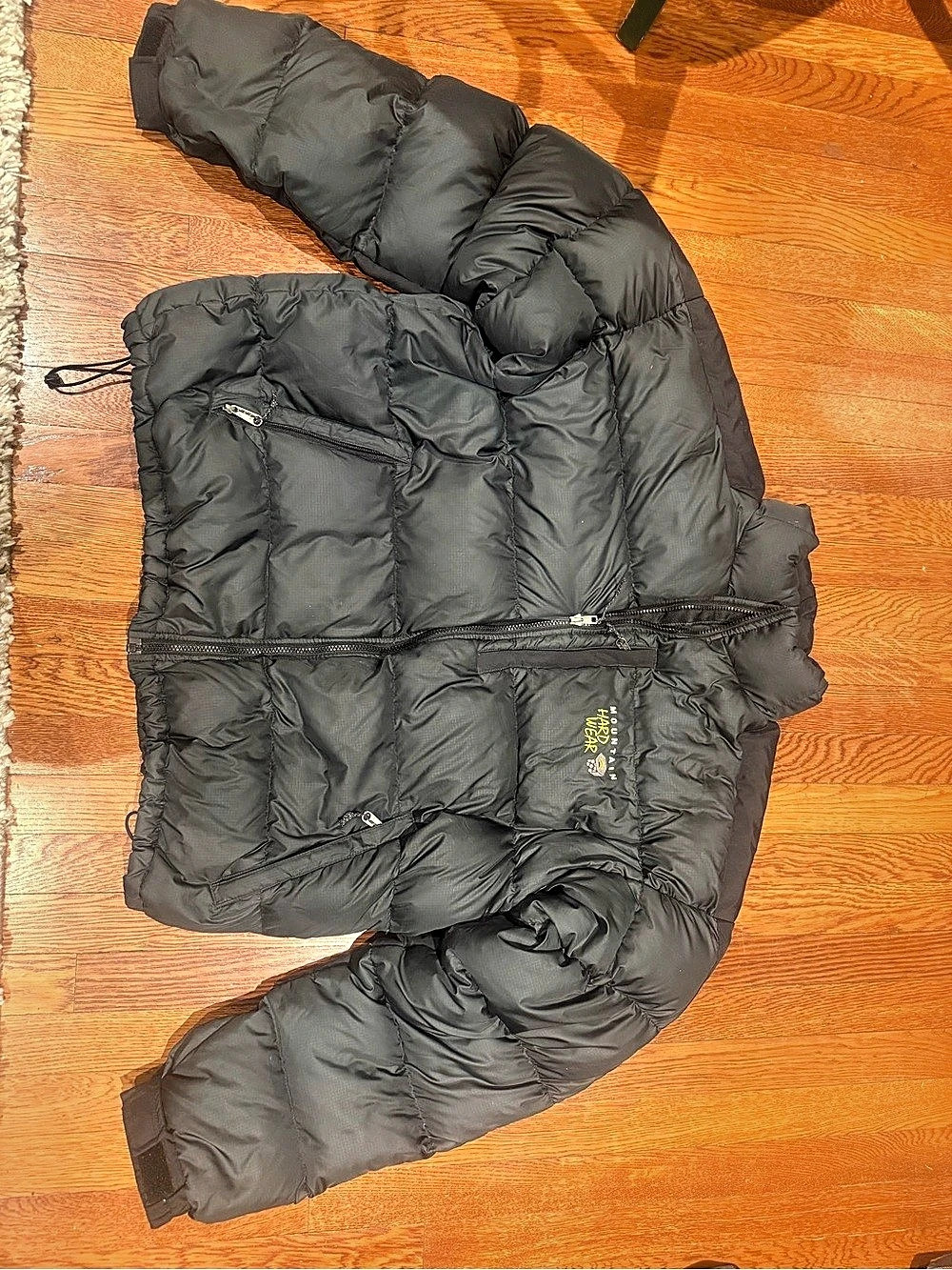 Mountain Hardwear Men's Black Puffer Jacket Size XXL